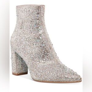 Betsey Johnson sparkly boots